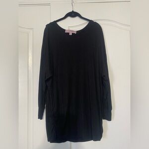 Nicole Richie Elegant Black Women's Top Women’s Size 1X